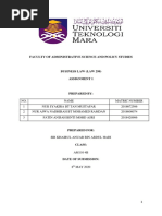 Assignment 1 LAW299