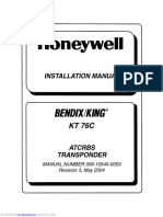 Installation Manual: MANUAL NUMBER 006-10545-0003 Revision 3, May 2004