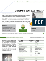 Espuma de Poliuretano Densidad 32 KG/M : Ingeniería