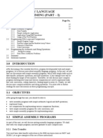 Assembly Language Programming (Part I)