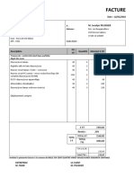 Modèle Facture Word Gratuit