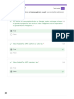 Quiz On VAT154623