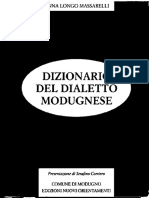 A. Longo Massarelli Dizionario Del Dialetto Modugnese PDF