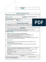 Fiche de Poste: Intitulé Du Poste: Référence: Localisation: Adresse: Code Postal: Ville