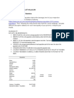 Name: Charina Malolot-Villalon Exercise 4: Descriptive Statistics Instruction: Download Population Data at The Barangay Level of Your Respective