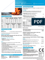 Concrete Canvas Material Data Post Set CC Properties: Strength