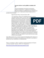 Qué Problemas Lograron Resolverse Con La Política Económica Del Gobierno de Fujimori