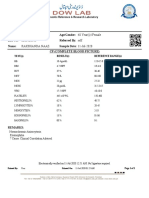 Age/Gender: 48 Year(s) /female Lab No: 0621102511 Referred By: Self Name: MR No