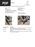 INFORME DE MANTENIMIENTO DE EQUIPOS - Bobcat S175 - 2007 PDF