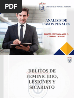 Analisis de Casos Delitos Contra La Vida