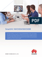 Huawei SmartAX MA5694 MA5698 ONU Brochure PDF