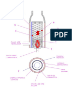 Diagrama Simplificado de Horno de Aire