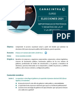 Curso Via Zoom Elecciones 2021