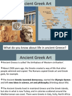 Ancient Greek Art: What Do You Know About Life in Ancient Greece?