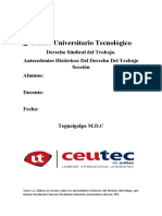 Antecedentes Históricos Del Derecho Del Trabajo