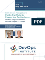 Devops Journey Skilbook: Metrics That Matter To Measure Your Devops Journey