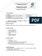 Informe Neuropsicológico