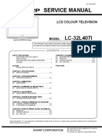 Service Manual: LC-32L407I