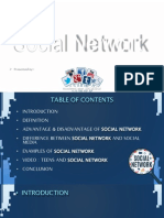 Social Network: Presented By: Supervised by