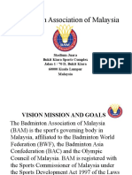 Badminton Association of Malaysia