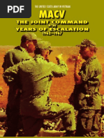 MACV The Joint Command in The Years of Escalation 1962-1967