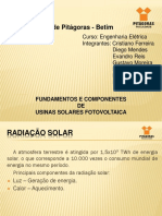 Fundamentos e Componentes de Usinas Solares Fotovoltaica - Nova