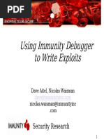 Using Immunity Debugger To Write Exploits PDF