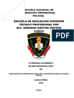 Derecho de La Niña Niño y Adolescente y La Funcion Policial