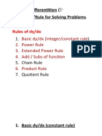 Extended Power Rule, Chain Rule & Product Rule