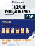 E-Book Lei Geral de Proteção de Dados Esolution