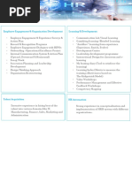 Employee Engagement & Organization Development Learning & Development