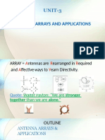 Unit - 3 - ARRAY ANTENNA