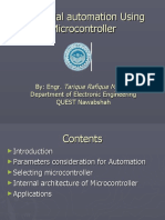 Industrial Automation Using Microcontroller