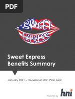 2021 Sweet Express Benefit Guide