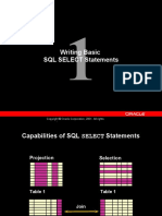 Writing Basic SQL SELECT Statements: Reserved