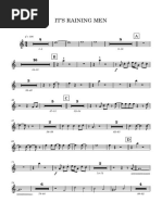 01 - Trumpet (B Flat) - IT'S RAINING MEN PDF