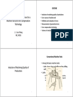 Introduction of Geometrical Errors For A Machine Tool and Error Compensation Technology Technology