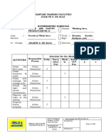 Bread and Pastry - Maintenace Checklist PDF