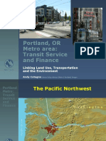 Portland Metro: Transit Service and Finance