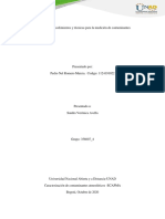 Tarea 3 - Identificar Procedimientos y Técnicas para La Medición de Contaminantes PEDRO ROMERO