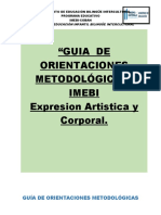 Guia Metodologica de Expresion Artistica