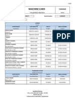 L16D6561 DD210 Machine Card