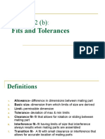 Chapter 2 (B) :: Fits and Tolerances