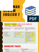 Grammar Review English 7: Lcda. Jessica Garzón, Mtefl