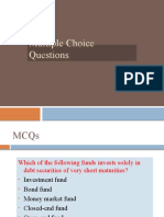 Multiple Choice Questions