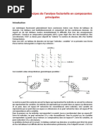 Session 1: Principes de L'analyse Factorielle en Composantes Principales