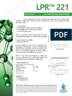 Technical Data Sheet: Lorama Polysaccharide Resin