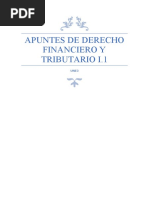 Derecho Financiero y Tributario I