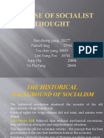 The Rise of Socialist Thought