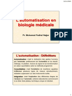 Automatisation en Biologie PDF